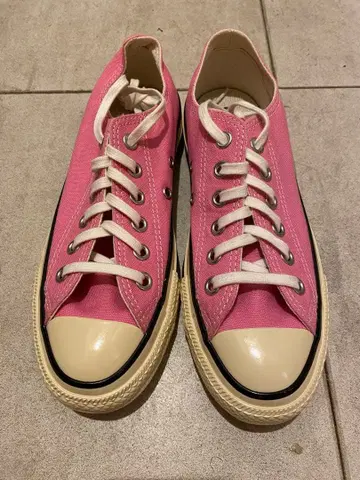 새상품, 미사용 컨버스 핑크 24cm
