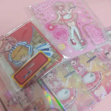 컬러풀피치 카라피치 노아 아크릴 스탠드 다이너 웬디즈 클리어 카드