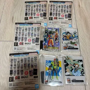 40주년 드래곤볼 제일복권 F상 x 4 H상 x 2