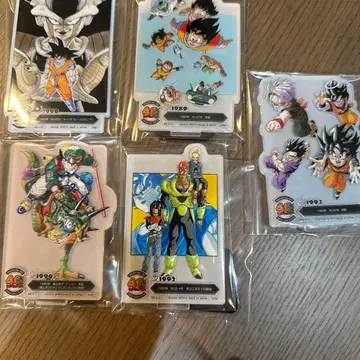 제일복권 드래곤볼 40주년 F상 ACLLECT 아크렉트 5종 세트