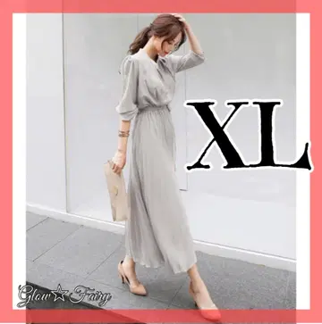 [ 주말 세일 ] 롱 원피스 여성용 하이웨스트 드레스 롱 기장