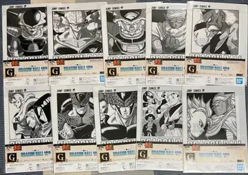 제일복권 드래곤볼 40주년 그 두 번째 G상 클리어 파일 10종 세트