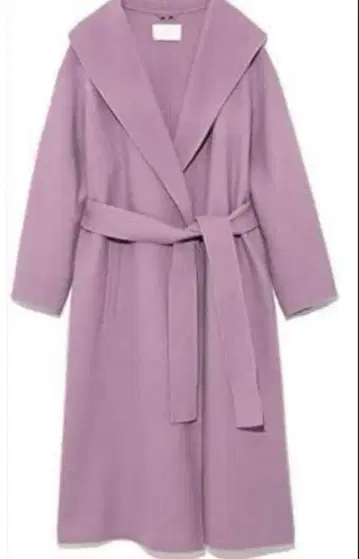 [새상품급] 셀퍼드 벨티드 리버 코트 퍼플 M