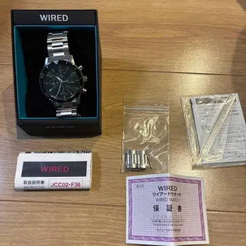 WIRED JCC02-F36 크로노그래프 손목시계