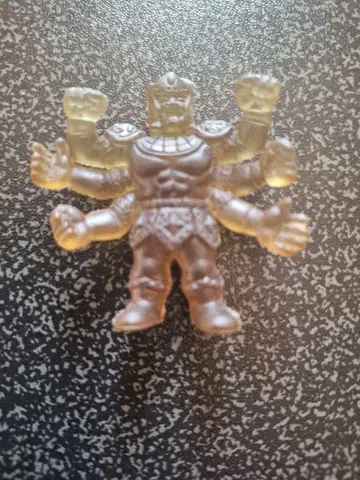 [당시물] 근육맨 지우개 아샤라맨 클리어 컬러