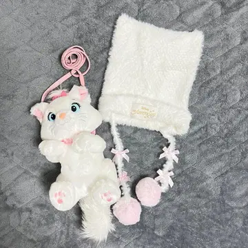 [ 2개 세트 ] 디즈니 마리 미니백 니트 모자