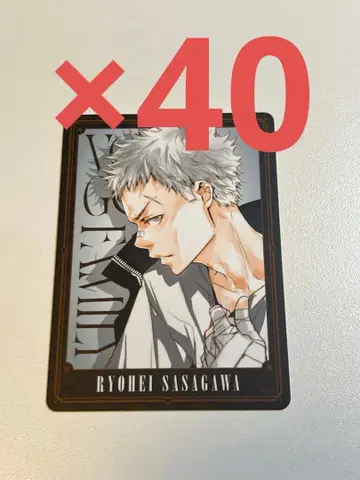 REBORN 보드게임 사사가와 료헤이 2 40장 세트