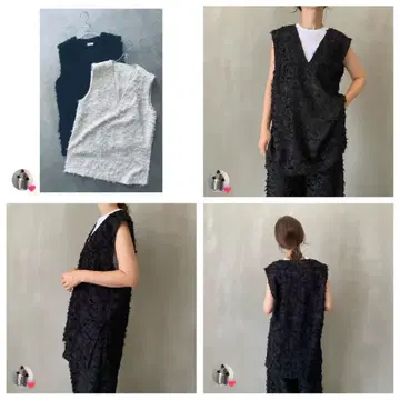 [택 포함 새상품] HOWDY. moke moke Vneck vest