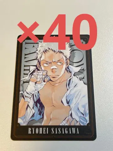 REBORN 보드게임 사사가와 료헤이 3 40장 세트