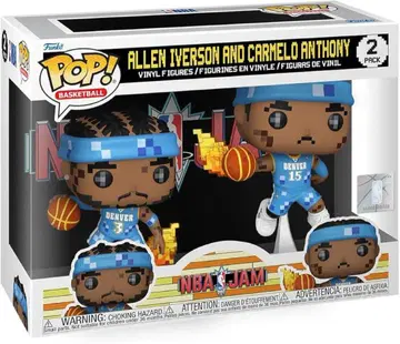 [ FUNKO ] 앨런 아이버슨 & 카멜로 2개 묶음 판매 Iverson