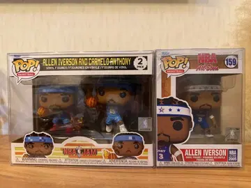 [ FUNKO ] 앨런 아이버슨 & 카멜로 2개 묶음 판매 Iverson