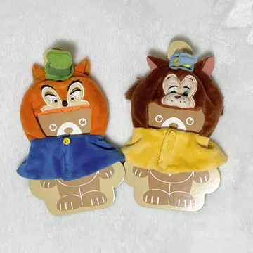 디즈니 스토어 유니베어 판초 인형 옷 파울 페로우 & 기디언