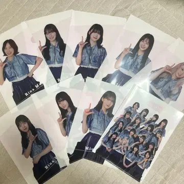 사쿠라자카46 로손 제일복권 클리어 파일 묶음 판매