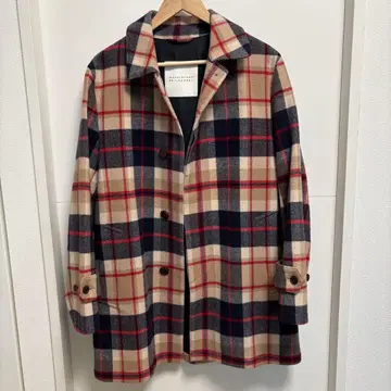 Mackintosh philosophy 체크 무늬 코트