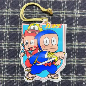 닌자 핫토리군 키링 핀 배지 후지코 후지오 쇼와 레트로 레어 희귀