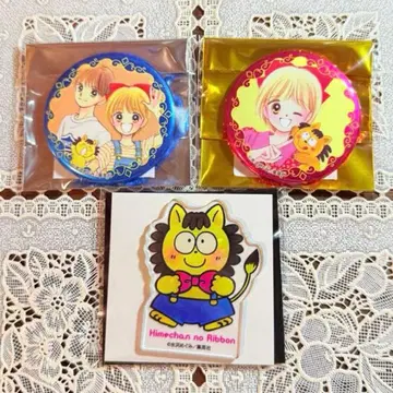 히메짱의 리본 [리본 70주년 기념 CAFE] 캔뱃지 아크릴 스티커