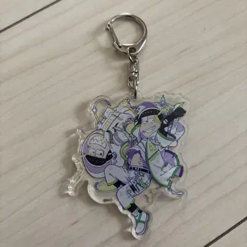 오소마츠 6쌍둥이 최애와 사탕 페어 아크릴 키링 쥬시마츠 쵸로마츠