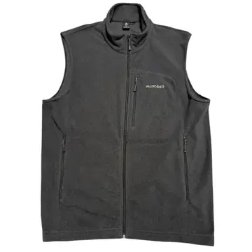 mont-bell 남성용 XL 플리스 베스트 그레이 베스트 몽벨