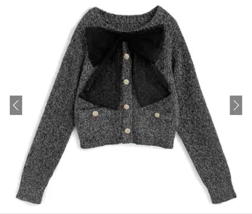 GRL 그레일 grl 튤 리본 라메 니트탑[lt155]