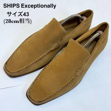 SHIPS Exceptionally 스웨이드 로퍼 이탈리아제 43
