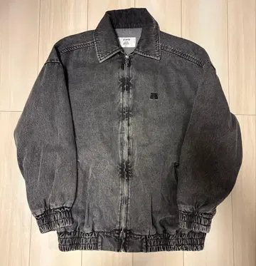jouetie 다크 그레이 데님 자켓
