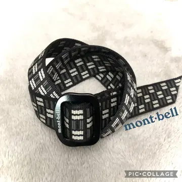 mont-bell Aluminum Buckle Web Belt