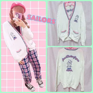 uramo 개인물품 판매! SAILORS 가디건 80s 팬시