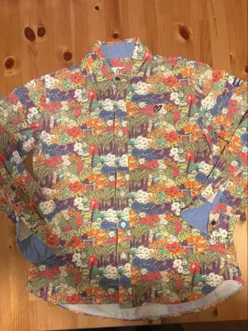 MASTER BUNNY EDITION 꽃무늬 긴팔 셔츠 사이즈 4