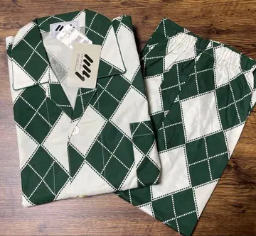 MY PONY 다이아몬드 패턴 파자마