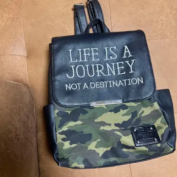카모플라쥬 백팩 여아