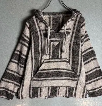 멕시칸 후드티 Y2K 에스닉 아열대