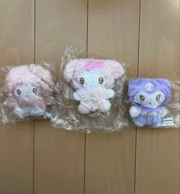 산리오 캐릭터즈 봉제 인형 볼체인 3