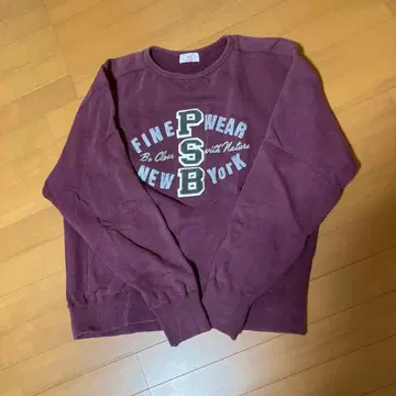 POSH BOY 로고 크루넥 트레이닝복 앤티크