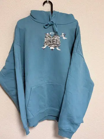 9090 후드티 레이크레 텟짱 콜라보 XL 파랑