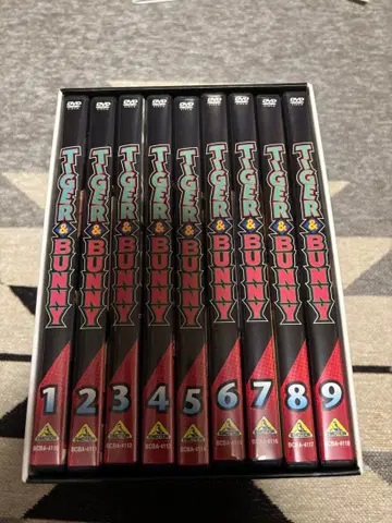 TIGER & BUNNY DVD 박스 전 9권