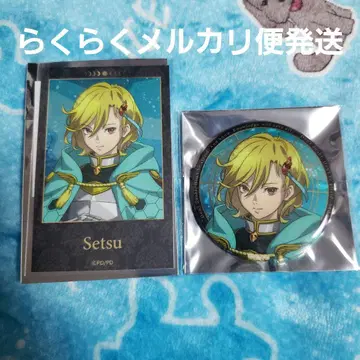 그노시아 타워 레코드 진로우 게임 캔뱃지&카드 세츠 세트