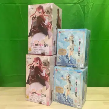 공녀 전하의 가정교사 피규어 리디아 티나 4체 세트