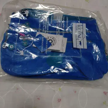 KIPLING 파랑 나일론 숄더백