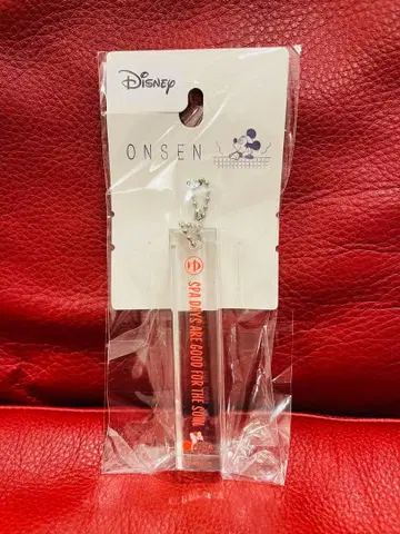 Disney 미니 온천 스트랩 화이트