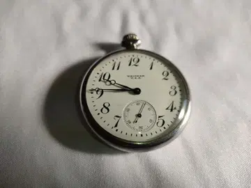 WALTHAM U.S.W. 수동 와인딩 회중시계