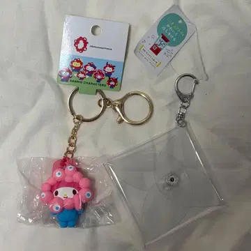 마이멜로디 파스텔 산리오 미야쿠미야쿠 변신 입체 마스코트 키링