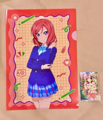 러브 라이브 니시키노 마키 아토레 특전 카드 파일 15주년 2종 세트