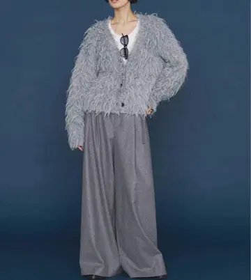 GALLARDAGALANTE 개럴개런트 샤기 2WAY 가디건