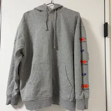 NERDY 루디 기묘한 이야기 후드티 그레이 S