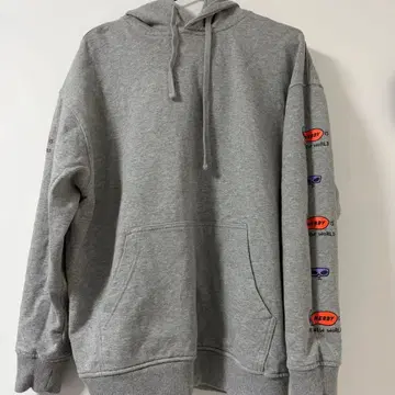 NERDY 루디 기묘한 이야기 후드티 그레이 S