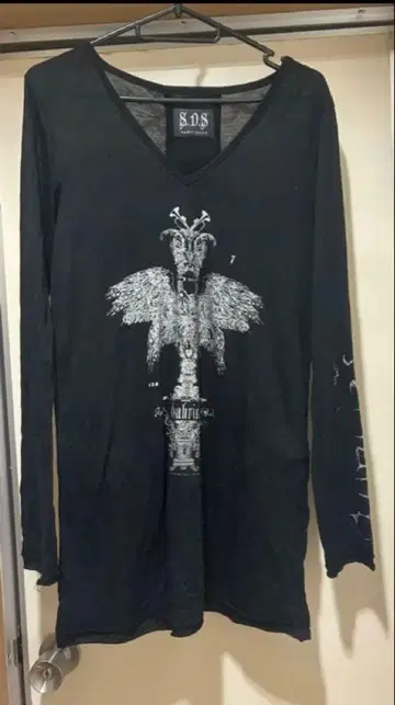 hyde 착용 계열 크로스 티셔츠 ifsixwasnine 라르크