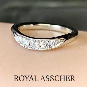 로얄 어셔 플라티나 다이아몬드 이터니티 반지