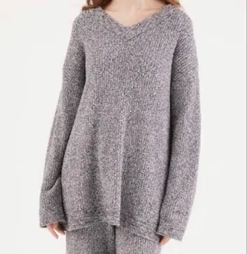 젤라또피케 멜란지 핫모코 풀오버 NVY