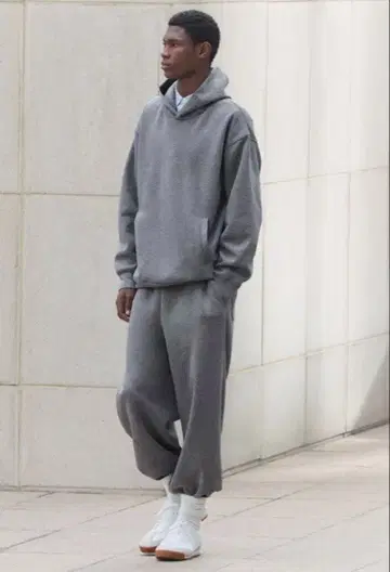 UNIQLO C 맨투맨 와이드 팬츠