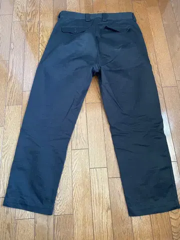 WAIPER.inc 프랑스군 M-52 투 턱 치노 팬츠 23 BLACK